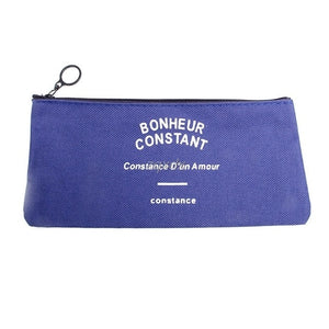 Stationery Canvas Pencil Case